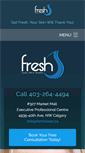 Mobile Screenshot of freshlaser.ca